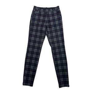 KUT From The Kloth Women’s High Rise‎ Fab Ab Trouser Skinny Plaid Pants - 4